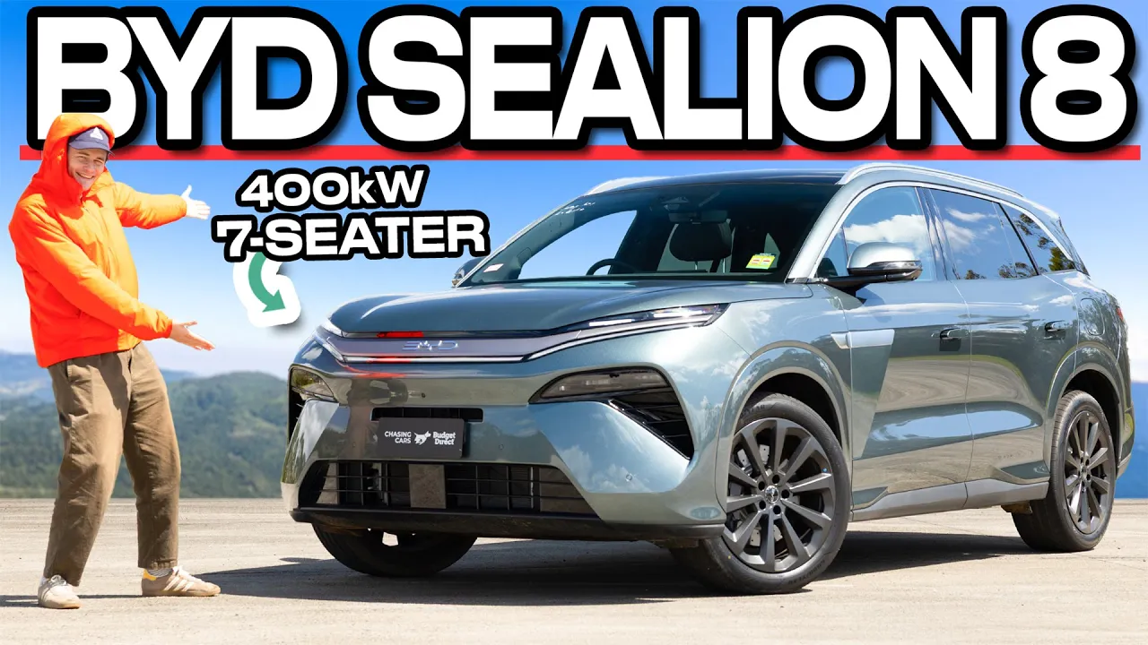 7 Seats, 400kW, $55k trifecta  (BYD Sealion 8 2026 Review)