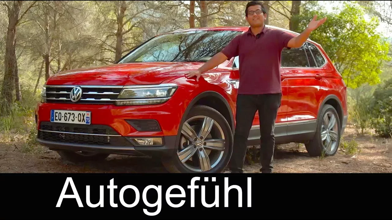 Volkswagen Tiguan Allspace (VW Tiguan LWB for USA) FULL REVIEW 7-Seater 7-Sitzer - Autogefühl