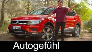Volkswagen Tiguan Allspace (VW Tiguan LWB for USA) FULL REVIEW 7-Seater 7-Sitzer - Autogefühl