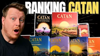 Top 10 CATAN Games & Expansions - Ranking the Best & WORST!