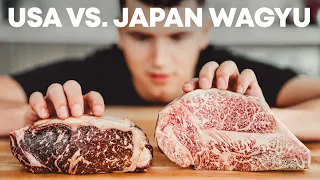 American vs. Japanese Wagyu American vs. Japanese Wagyu