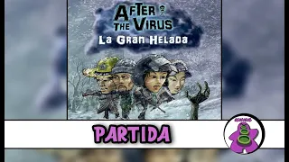 AFTER THE VIRUS La Gran Helada - Partida Juego de Mesa - Gameplay