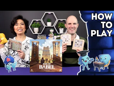 Rise of Babel - How to Play Board Game. Tutorial with Stella and Tarrant