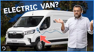Fully Electric Van! 2023 LDV eDeliver 9 Review | Drive.com.au