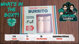 What's in the Box?! Throw Throw Burrito Full Unboxing