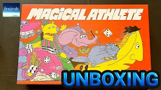 Magical Athlete Board Game | Unboxing (No Talking)
