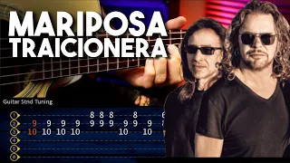 Mariposa Traicionera - Maná ACORDES + INTRO TABS COMPLETO | COVER GUITARRA Christianvib