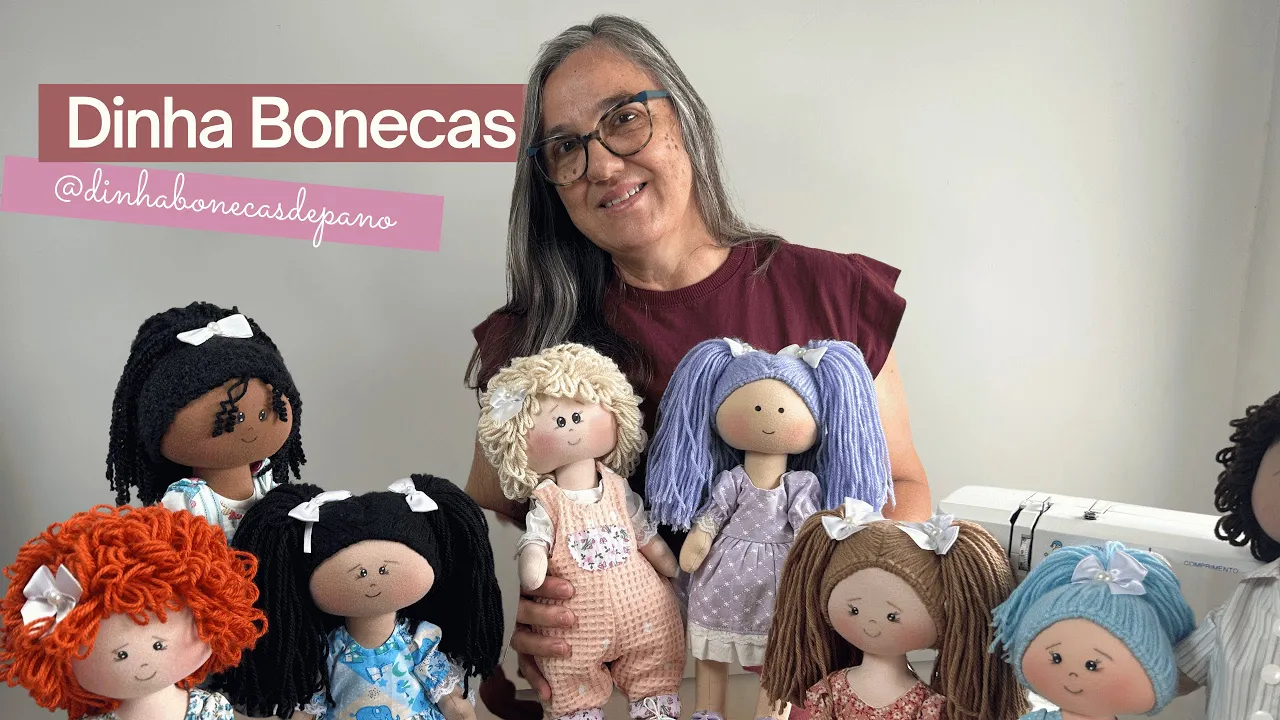Video de Dinha Bonecas de Pano