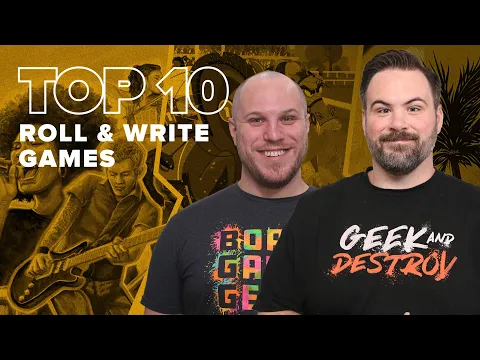 Top 10 Roll and Write Games