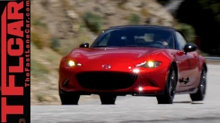 2016 Mazda Miata ND vs 2004 NB vs 1990 NA MX-5 Mega Mashup Review