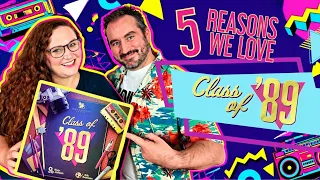Class of '89 - 5 Reasons this Board Game is Rad! Paverson Games ! 89