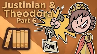 Byzantine Empire: Justinian and Theodora - Fighting for Rome - Extra History - #6