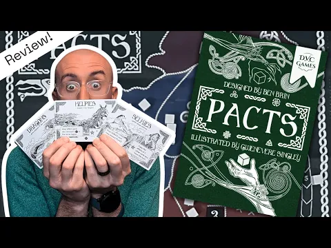 Dragons and Kelpies and Selkies, Oh My! | Pacts | Board Game Review