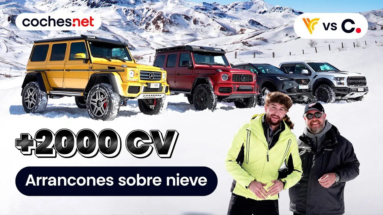 Arrancones sobre nieve | coches.net