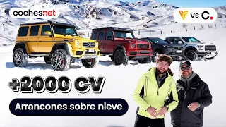 Arrancones sobre nieve | coches.net