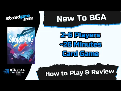 New to BGA: Snorkeling, How to Play on BGA