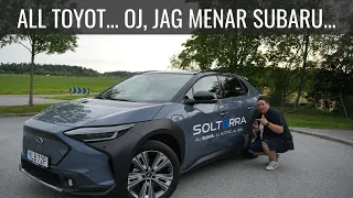 Provkörd: Subaru Solterra - Bättre än bZ4X? | Elbilsmagasinet