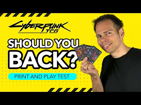 Official Cyberpunk TCG Kickstarter: Rules and First Impressions