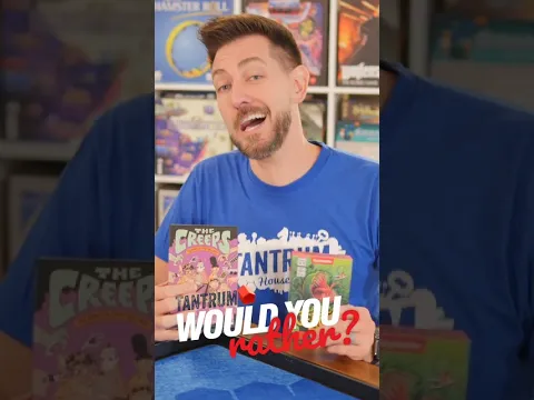 The Creeps vs Campy Creatures | Which Spooky Board Game Wins? #halloweengames #boardgames #shorts