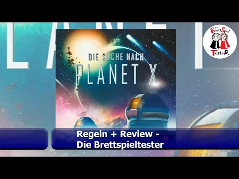 Die Suche nach Planet X vom Schwerkraft-Verlag - Regeln + Review - Brettspiel - Die Brettspieltester