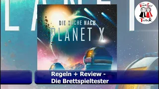 Die Suche nach Planet X vom Schwerkraft-Verlag - Regeln + Review - Brettspiel - Die Brettspieltester