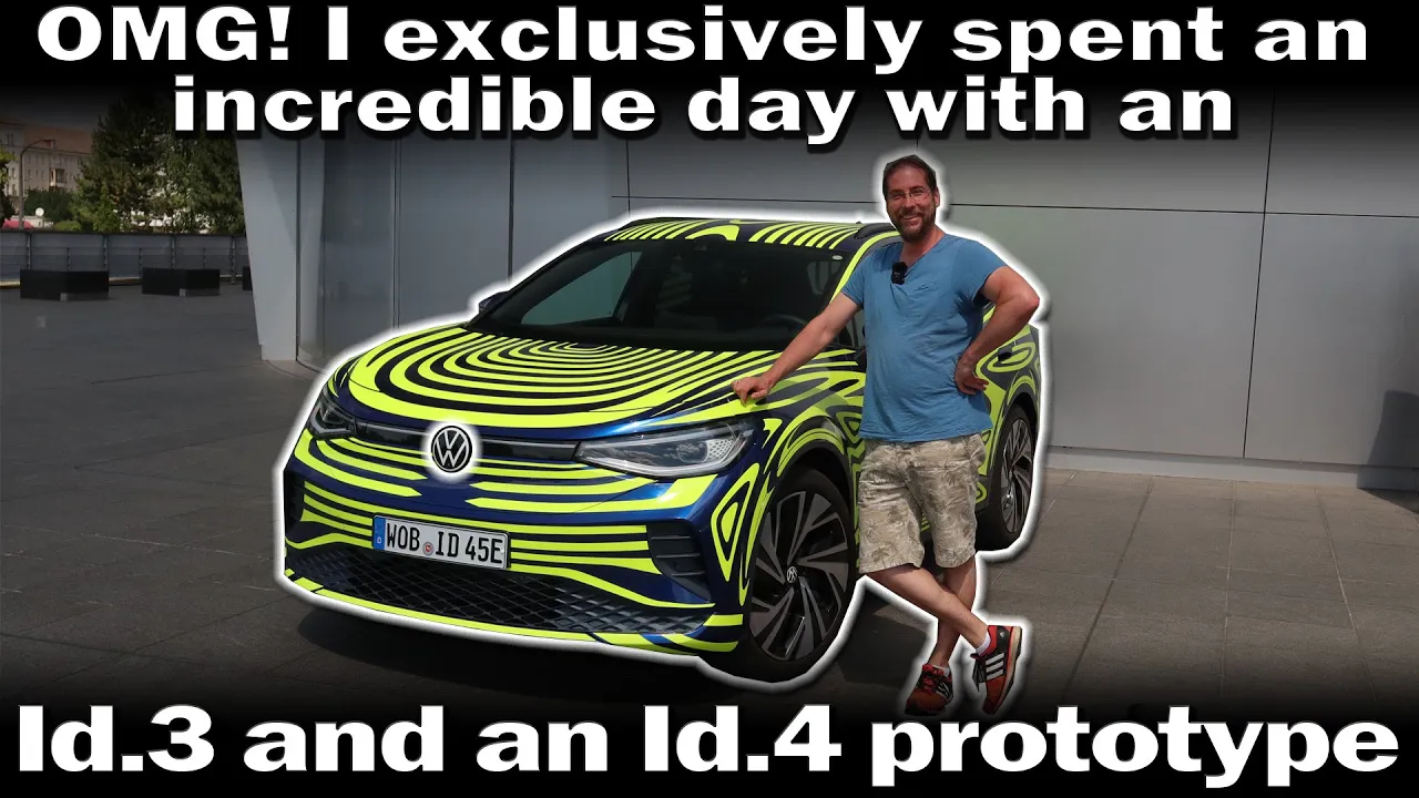 OMG! I exclusively spent an incredible day with an VW Id.3 and an Id.4 prototype