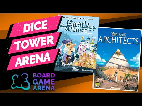 Castle Combo, 7 Wonders Architects Live Play - Dice Tower Arena
