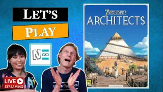 7 WONDERS ARCHITECTS Live Board Game Playthrough #105
