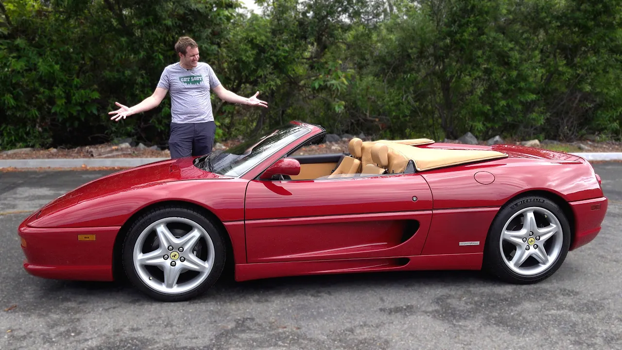The Ferrari F355 Spider Is a Beautiful, Thrilling Machine
