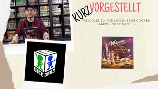 kurzVORGESTELLT Welcome to the moon (Blue Cocker Games/Dude Games)