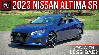 The 2023 Nissan Altima SR Turbo Is A Sporty Family Sedan With A Bad Reputation