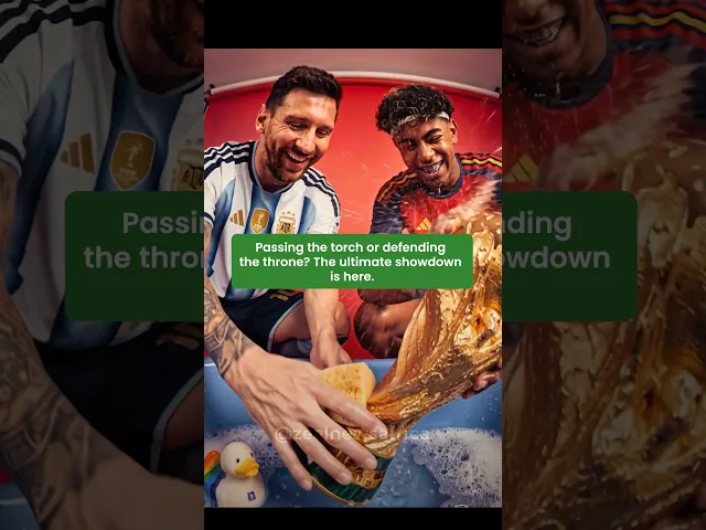 The last showdown!!!... Messi vs Yamal #worldcupfinal #worldcup2026