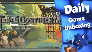 The Transcontinental - Daily Game Unboxing