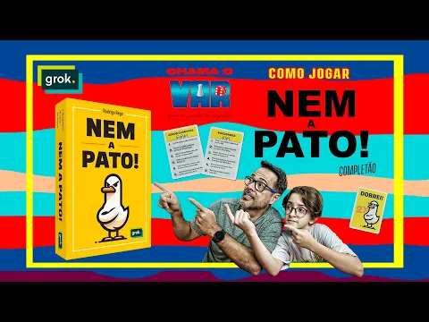 Como jogar Nem a Pato - jogo de trivia de Rodrigo Rego