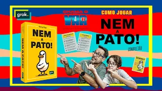 Como jogar Nem a Pato - jogo de trivia de Rodrigo Rego