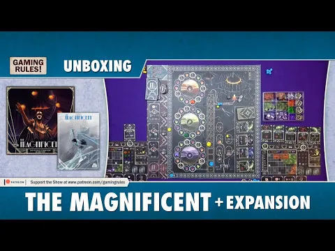 The Magnificent + Expansion - Unboxing
