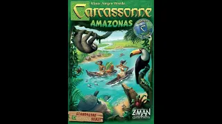 Dad vs Daughter - Carcassonne Amazonas - Unboxing