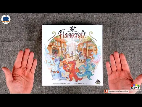 UNBOXING FLAMECRAFT - Board Game - #indabox