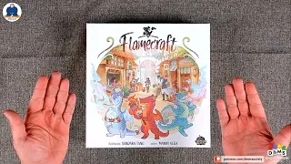 UNBOXING FLAMECRAFT - Board Game - #indabox