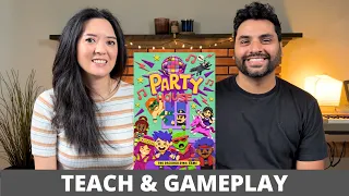 Party House: The Deckbuilding Game - Teach & Playthrough