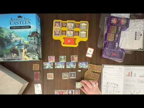 Between Two Castles: Essential Edition - First Time Solo Game Playthrough - Introvert Variant