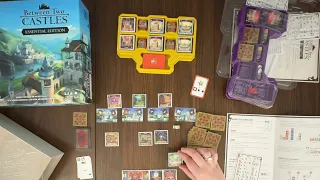 Between Two Castles: Essential Edition - First Time Solo Game Playthrough - Introvert Variant