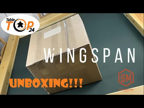 Wingspan Unboxing