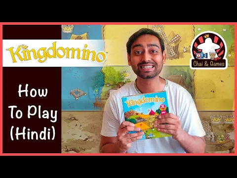 Kingdomino HINDI How to Play | Family Game of the Year | Blue Orange Games // Chai And Games