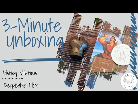 Disney Villainous: Despicable Plots - 3-Minute Unboxing