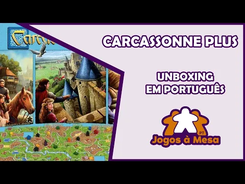 Carcassonne Plus | Unboxing (Português)