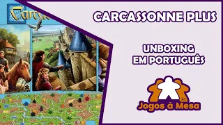 Carcassonne Plus | Unboxing (Português)