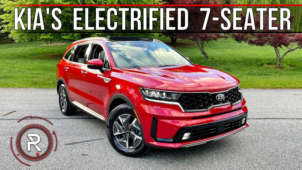 The 2021 Kia Sorento Hybrid is an Efficient Turbo-Electric 3-Row Family SUV