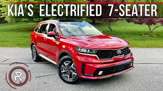 The 2021 Kia Sorento Hybrid is an Efficient Turbo-Electric 3-Row Family SUV