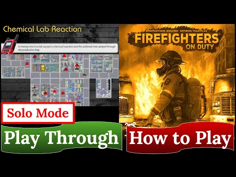 Firefighters on Duty (Solo Mode Scenario 2) How to Play & Play Through